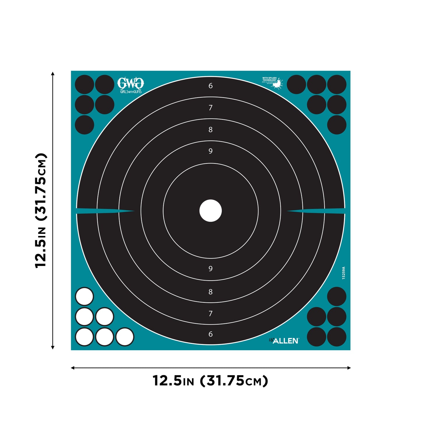 Bullseye Shooting Target