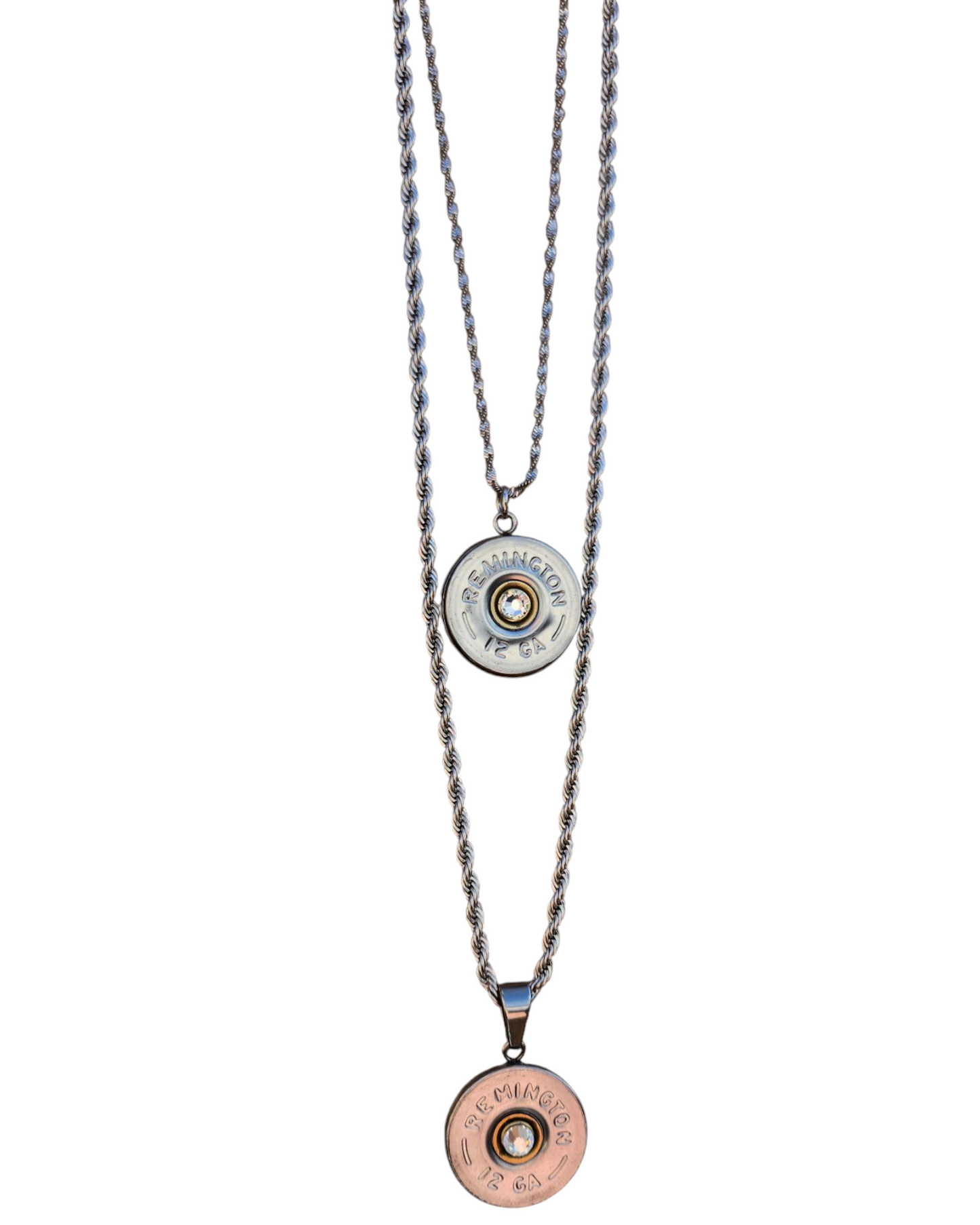12 Gauge Pendant Necklace