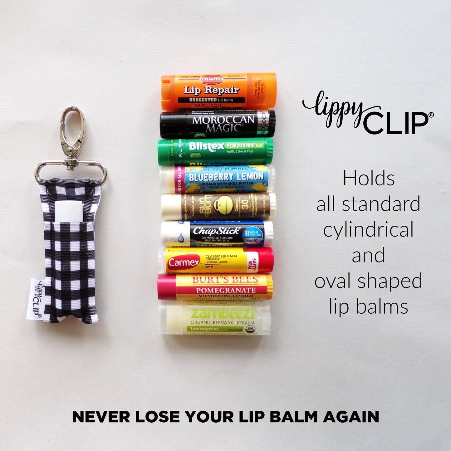 Farm Animals LippyClip® Lip Balm Holder