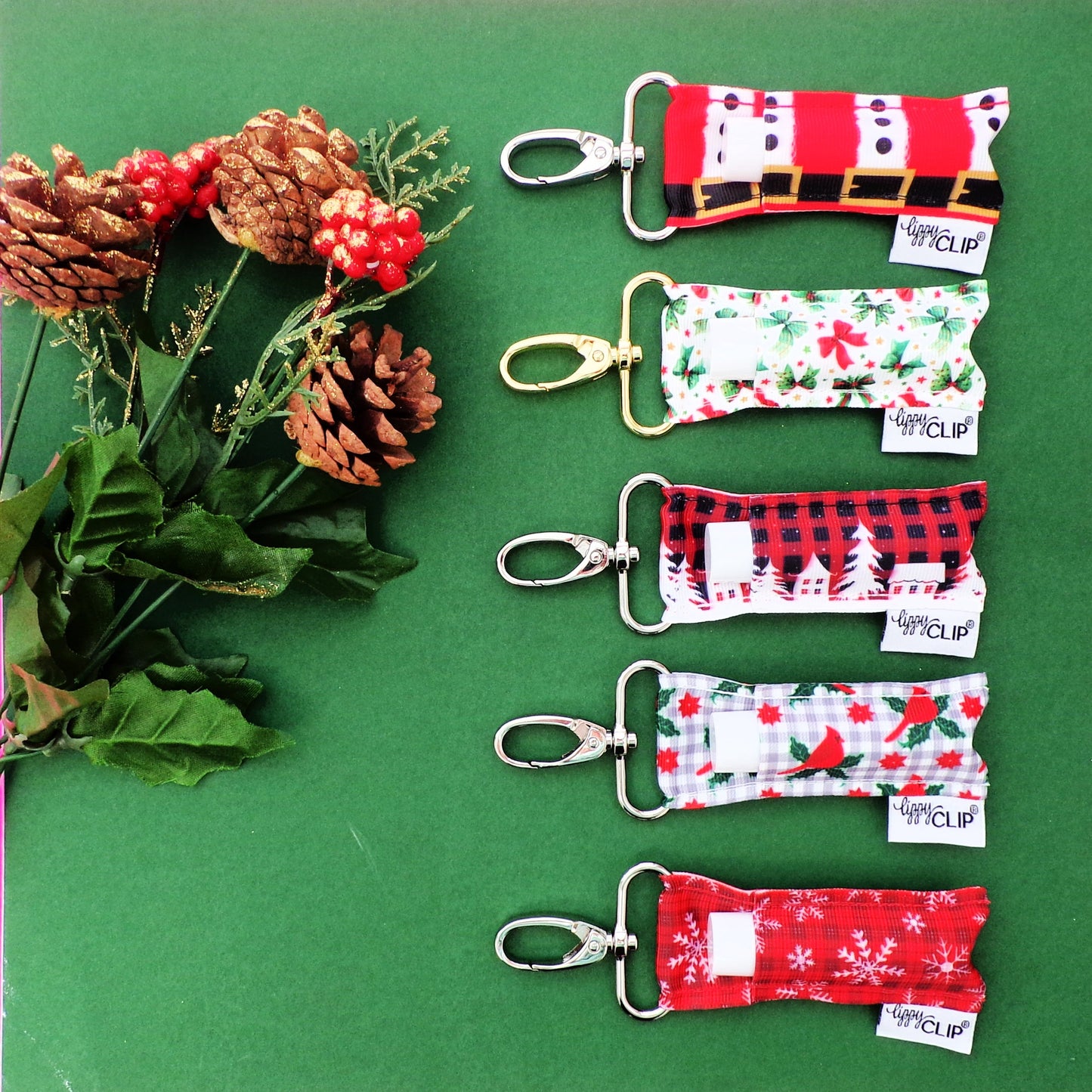 Ho Ho Ho LippyClip® Lip Balm Holder