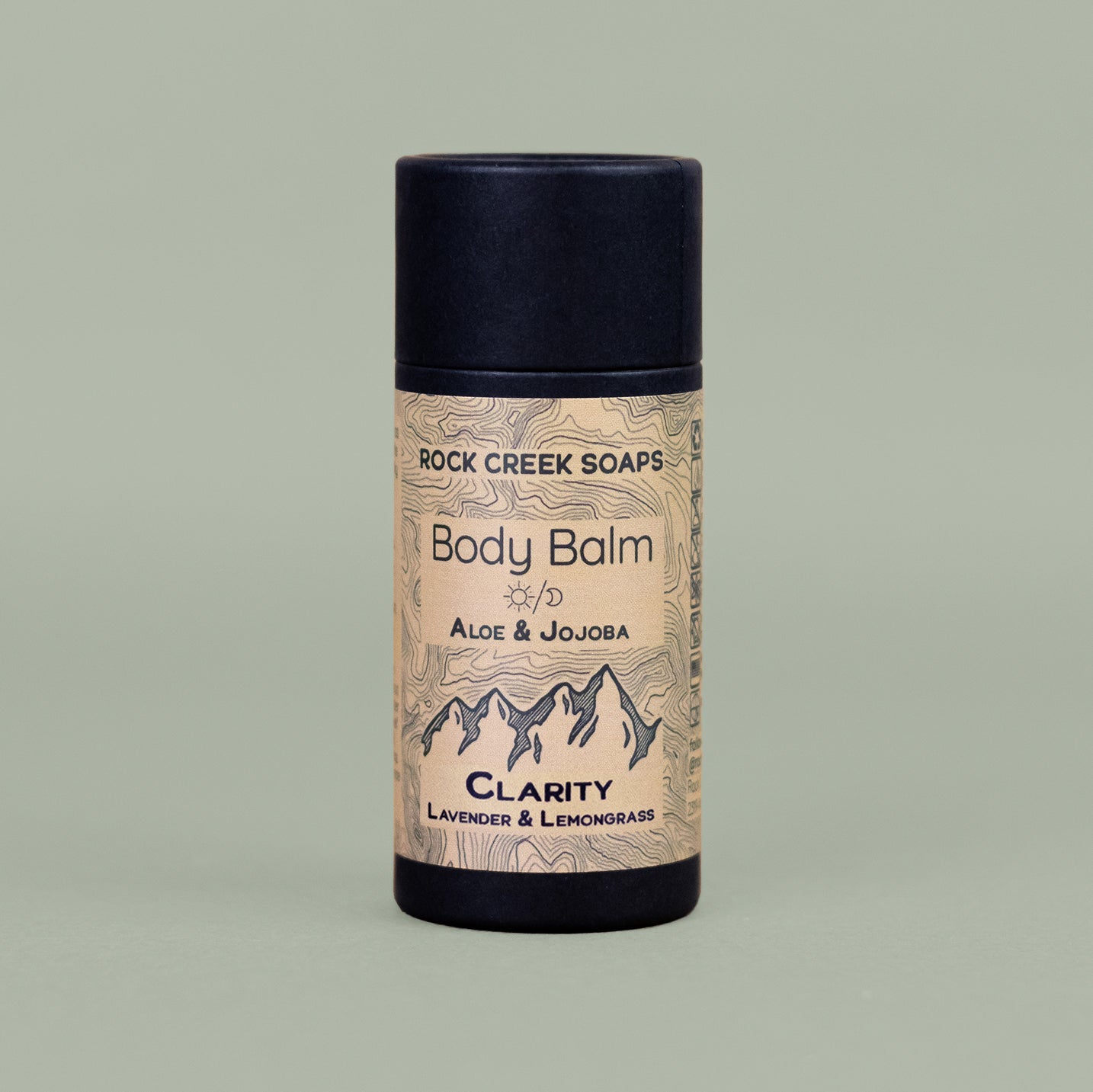 CLARITY BODY BALM | Solid Lotion Bar - Lemongrass & Lavender