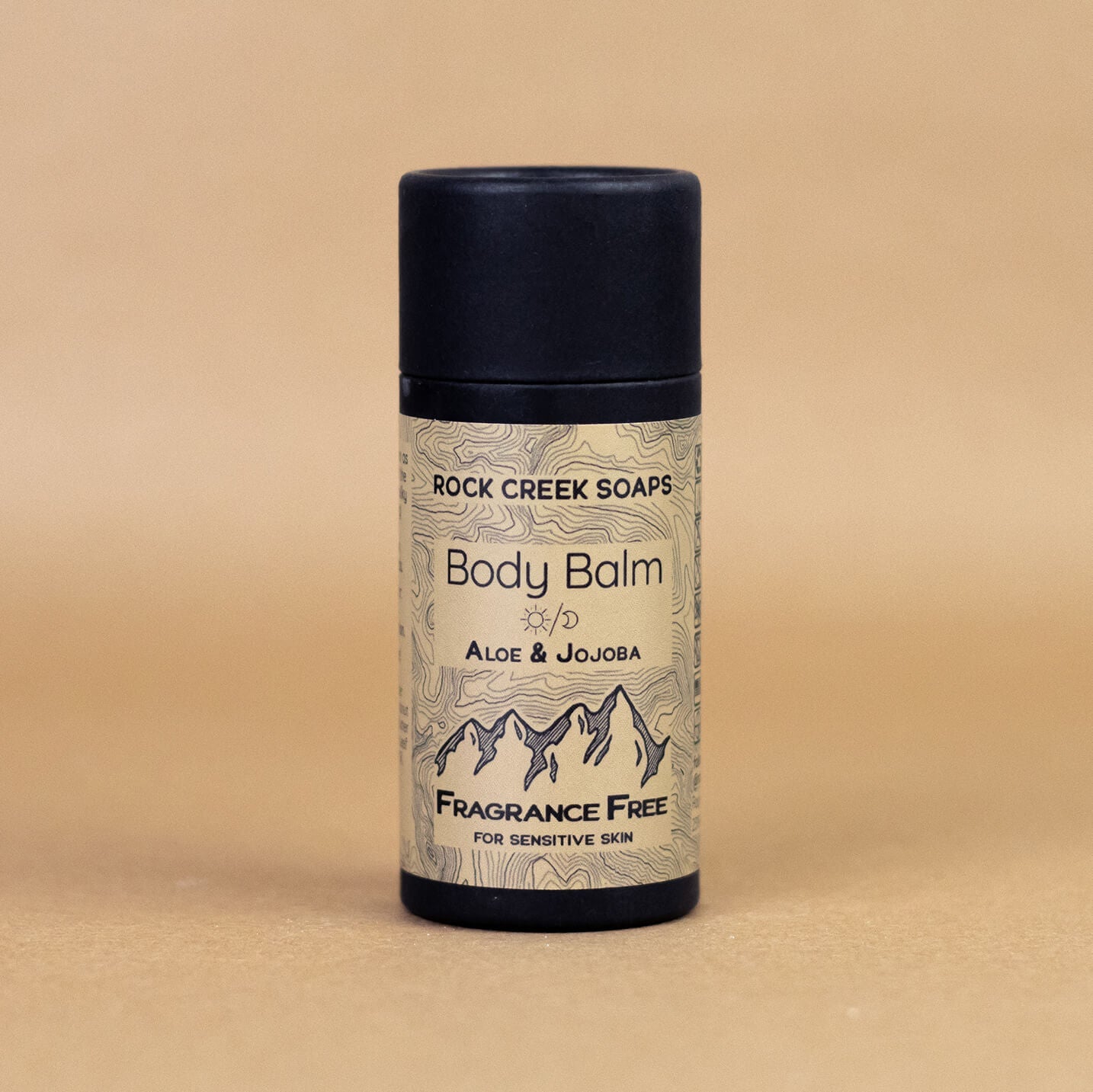 FRAGRANCE FREE BODY BALM | Solid Lotion Bar - Fragrance Free