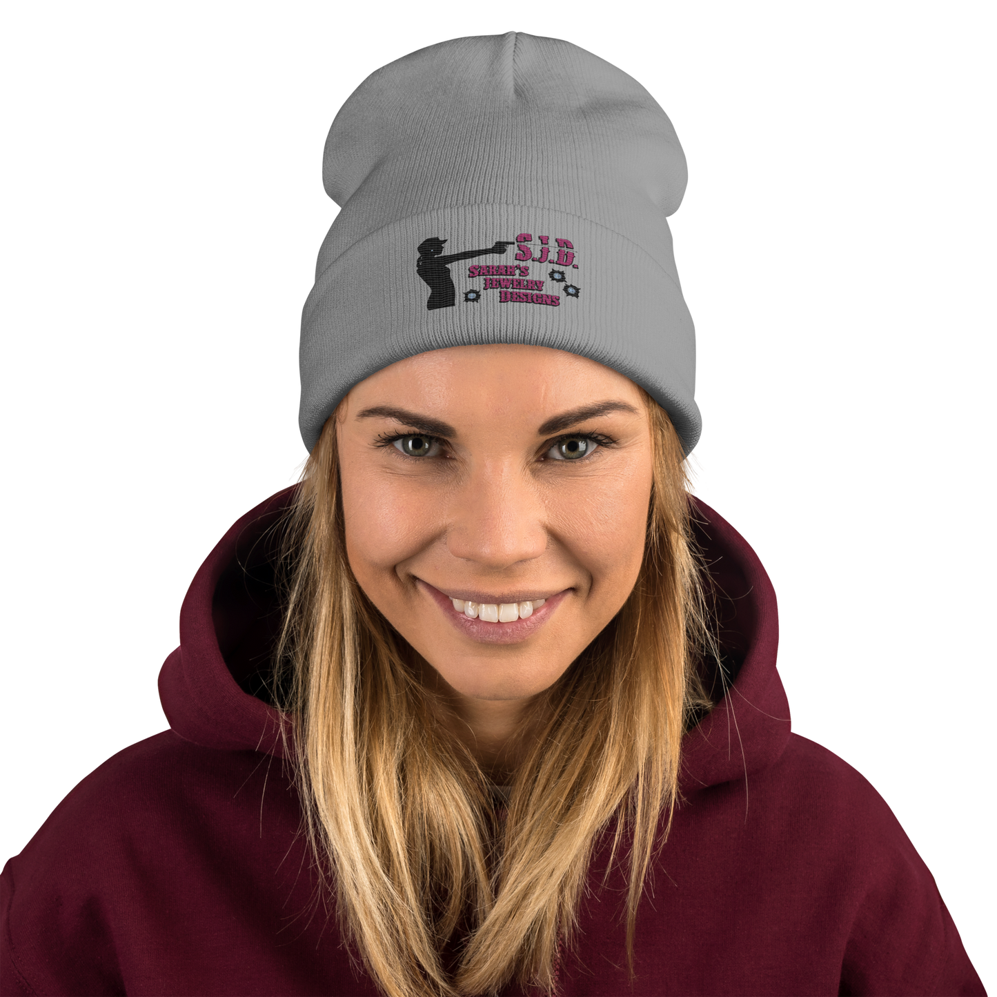 Embroidered Beanie