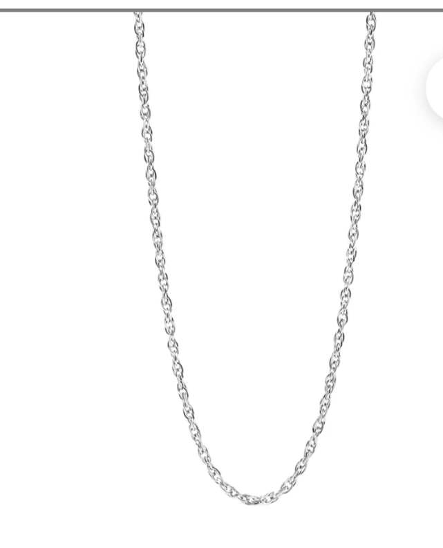 Stainless Steel double round link chain. 3mm