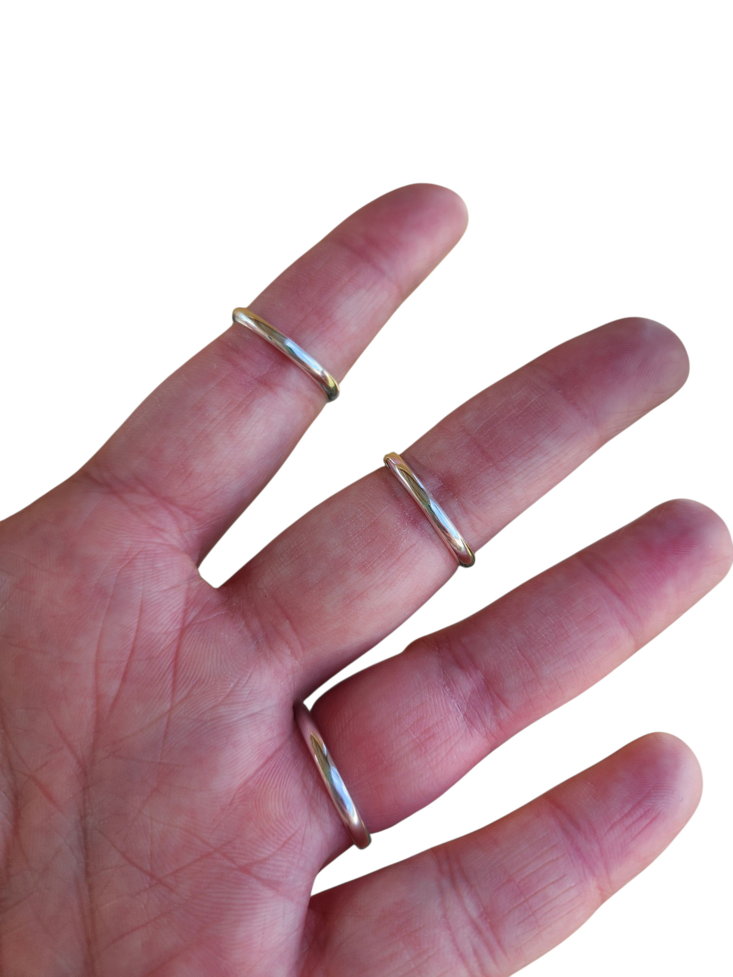 Sterling Silver Head Stamp Ring