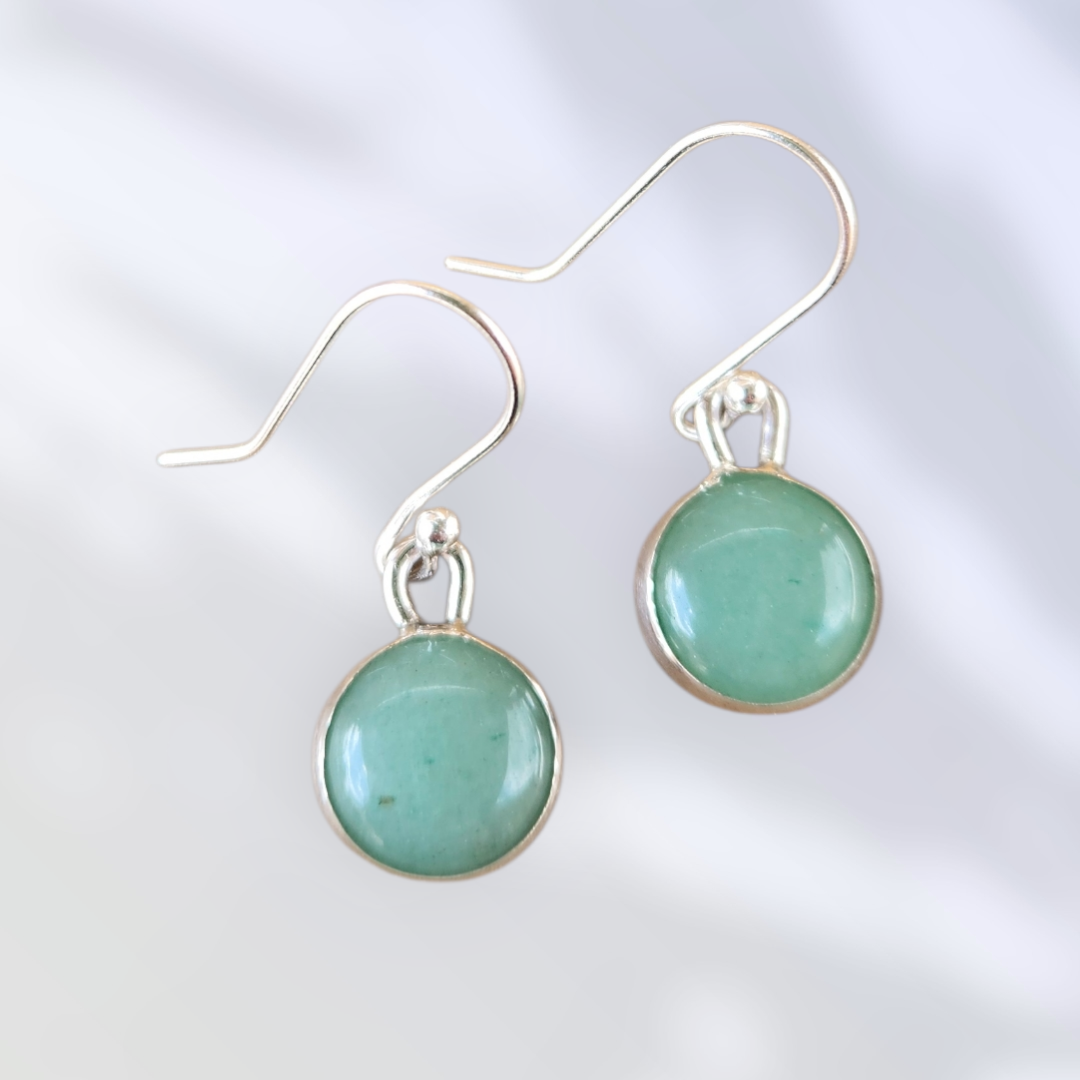 Adventurine dangle earrings