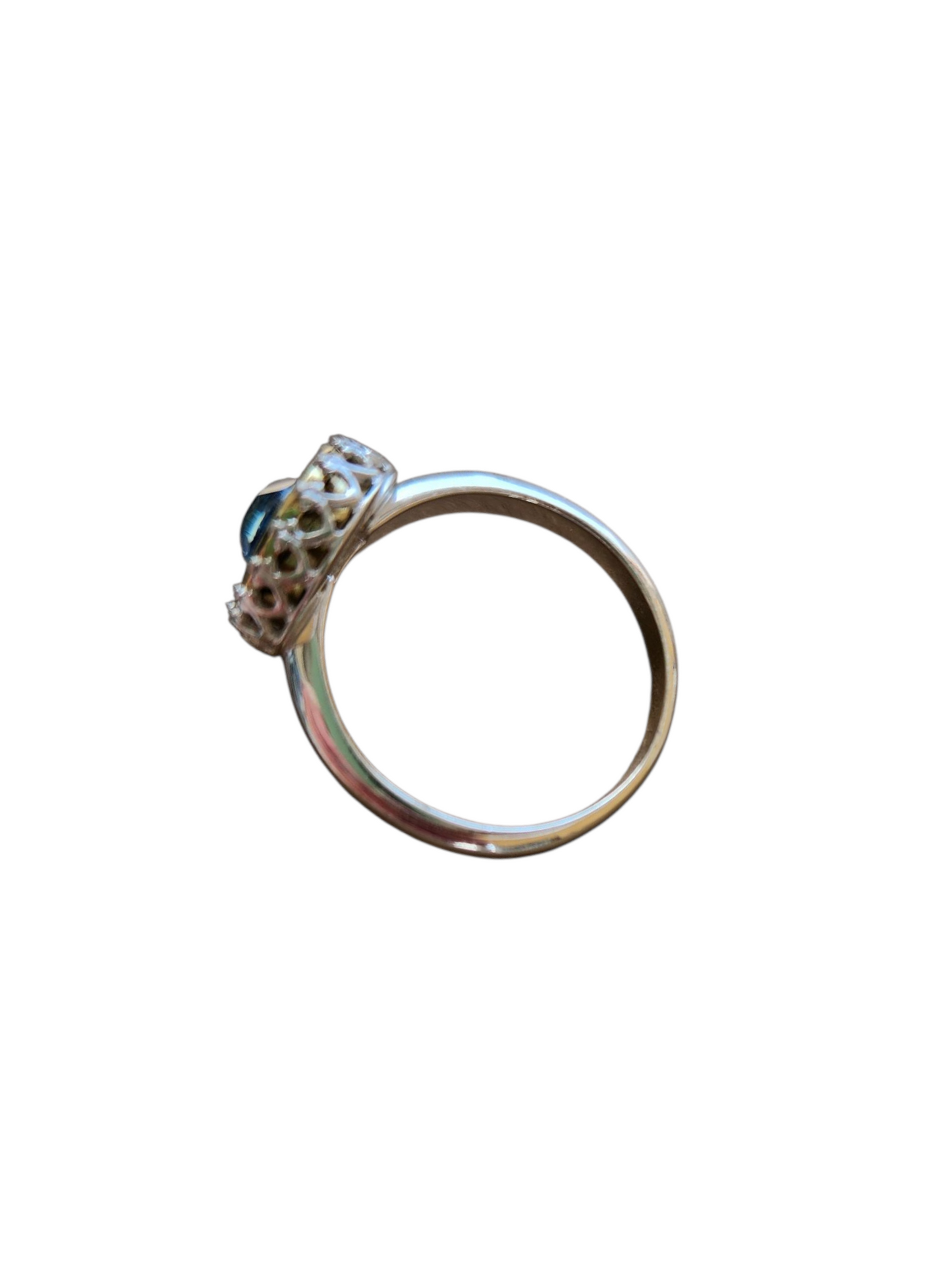 Sterling Silver Head Stamp Ring