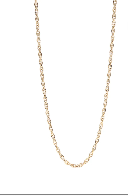 Stainless Steel double round link chain. 3mm