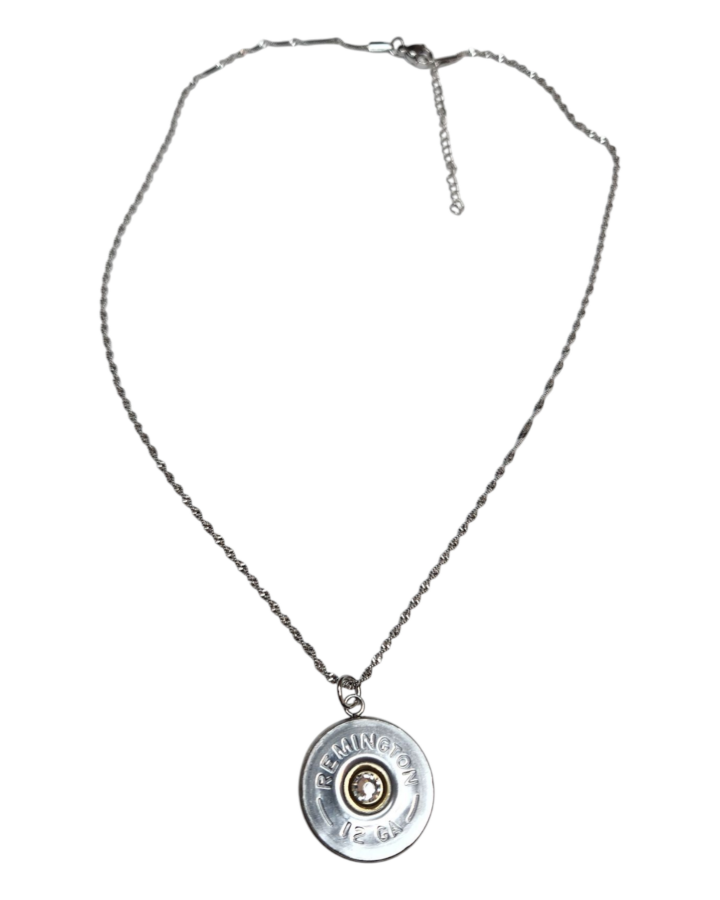 12 Gauge Pendant  Necklace