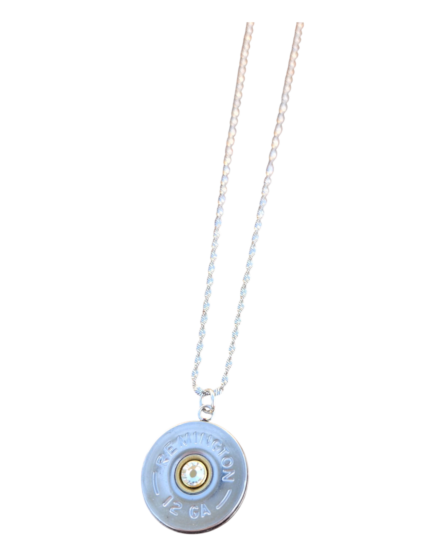 12 Gauge Pendant  Necklace