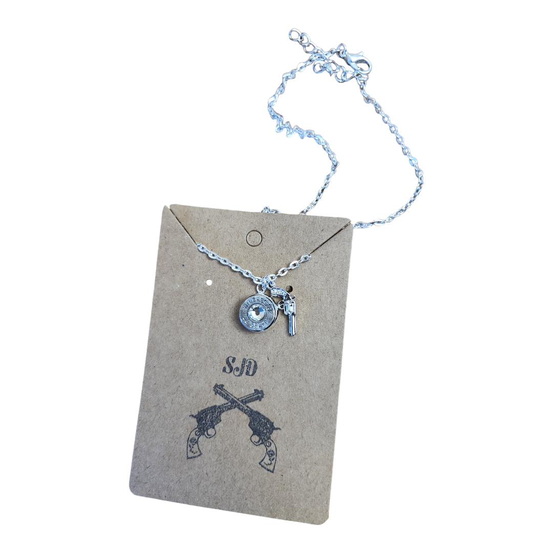 Revolver & Headstamp Necklace