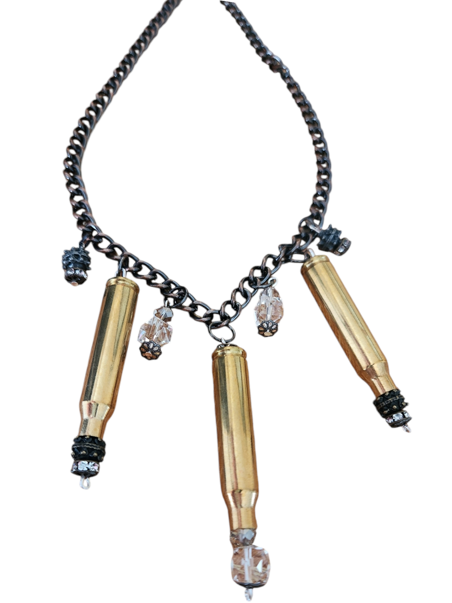 Tactical statement Necklace- Clear