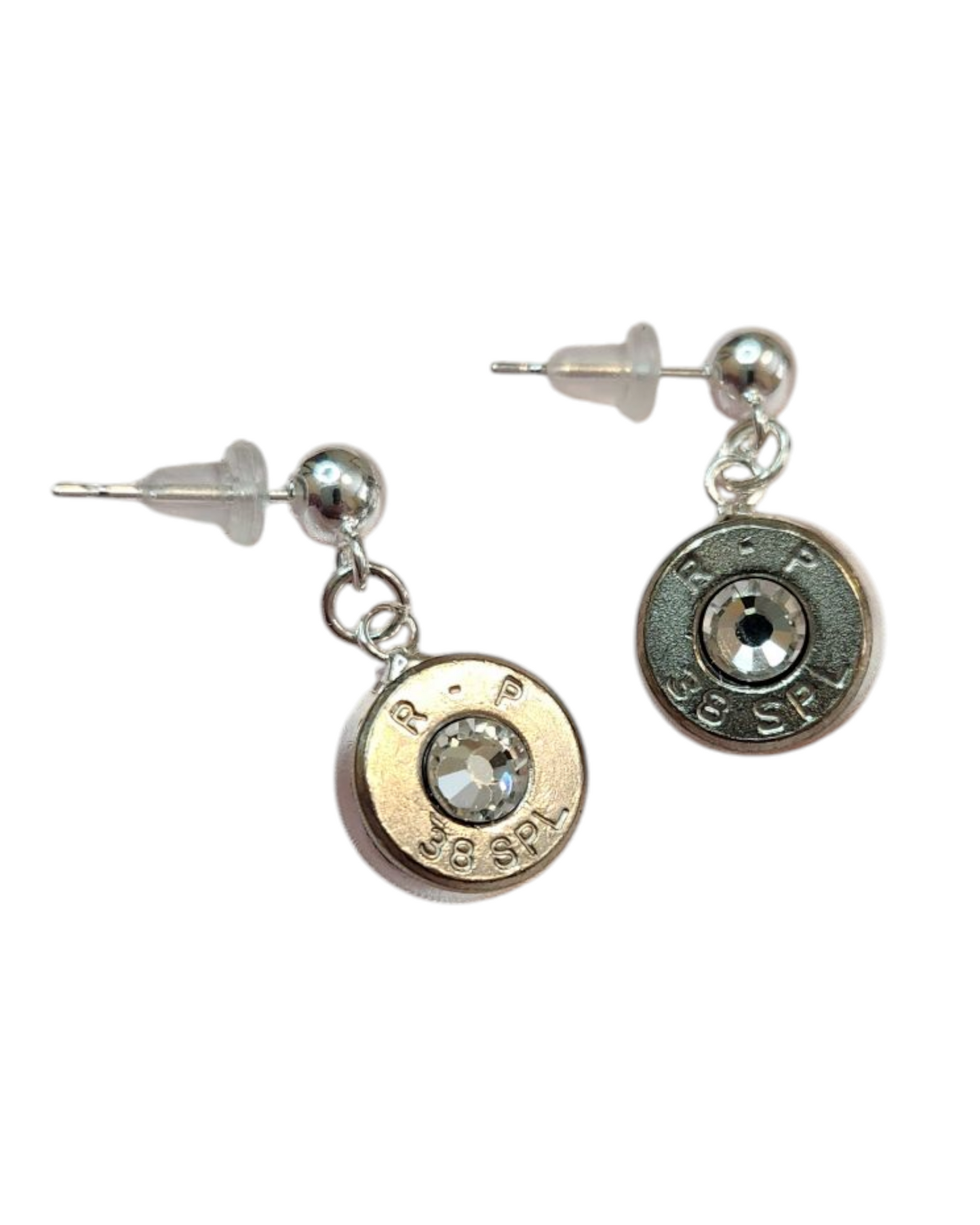 Silver Ball Drop Earrings