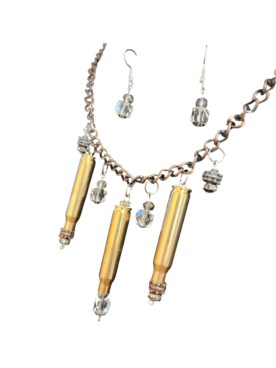 Tactical statement Necklace- Clear