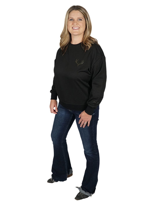 Buck Skull Crewneck