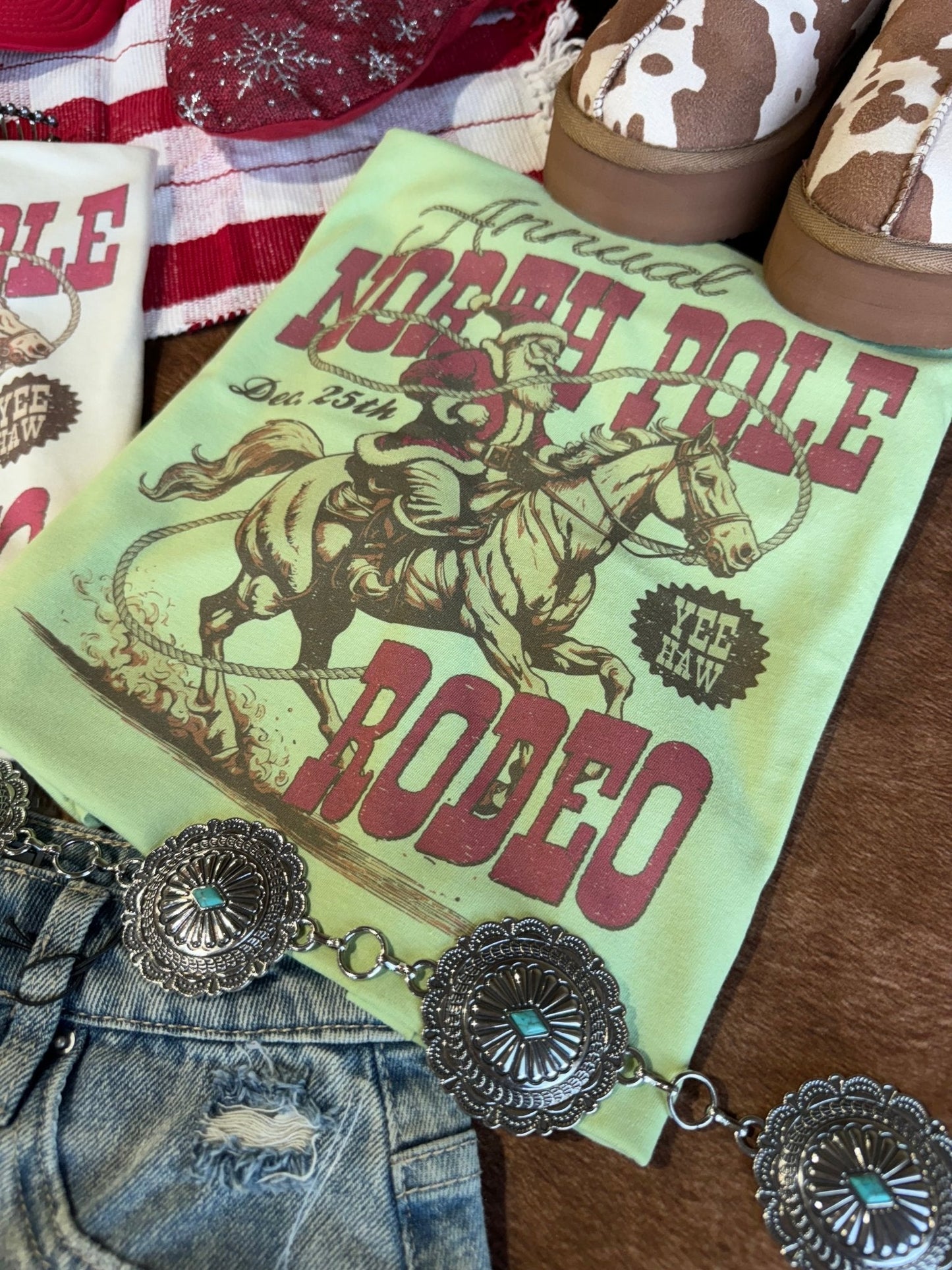 Annual North Pole Rodeo Graphic Tee