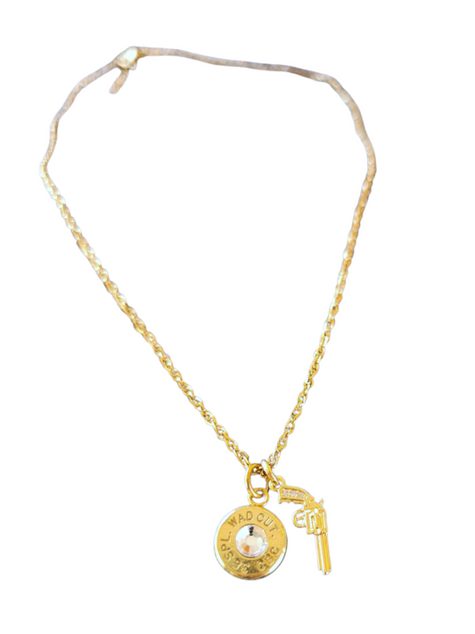 Gold Collection- 38 Charm Necklace